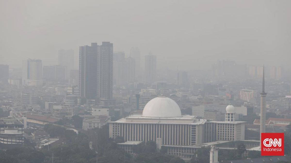 Kualitas Udara Jakarta Terburuk Sedunia